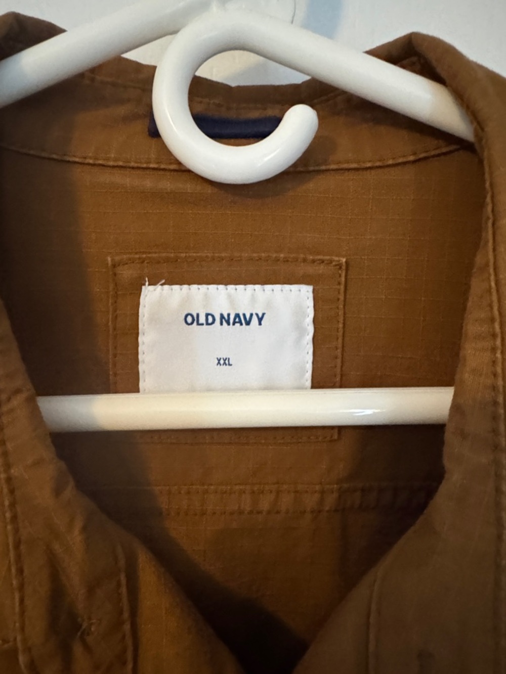 Old Navy women’s Rust-Brown Lightweight Shirt Jacket NWOT - Picture 2 of 6